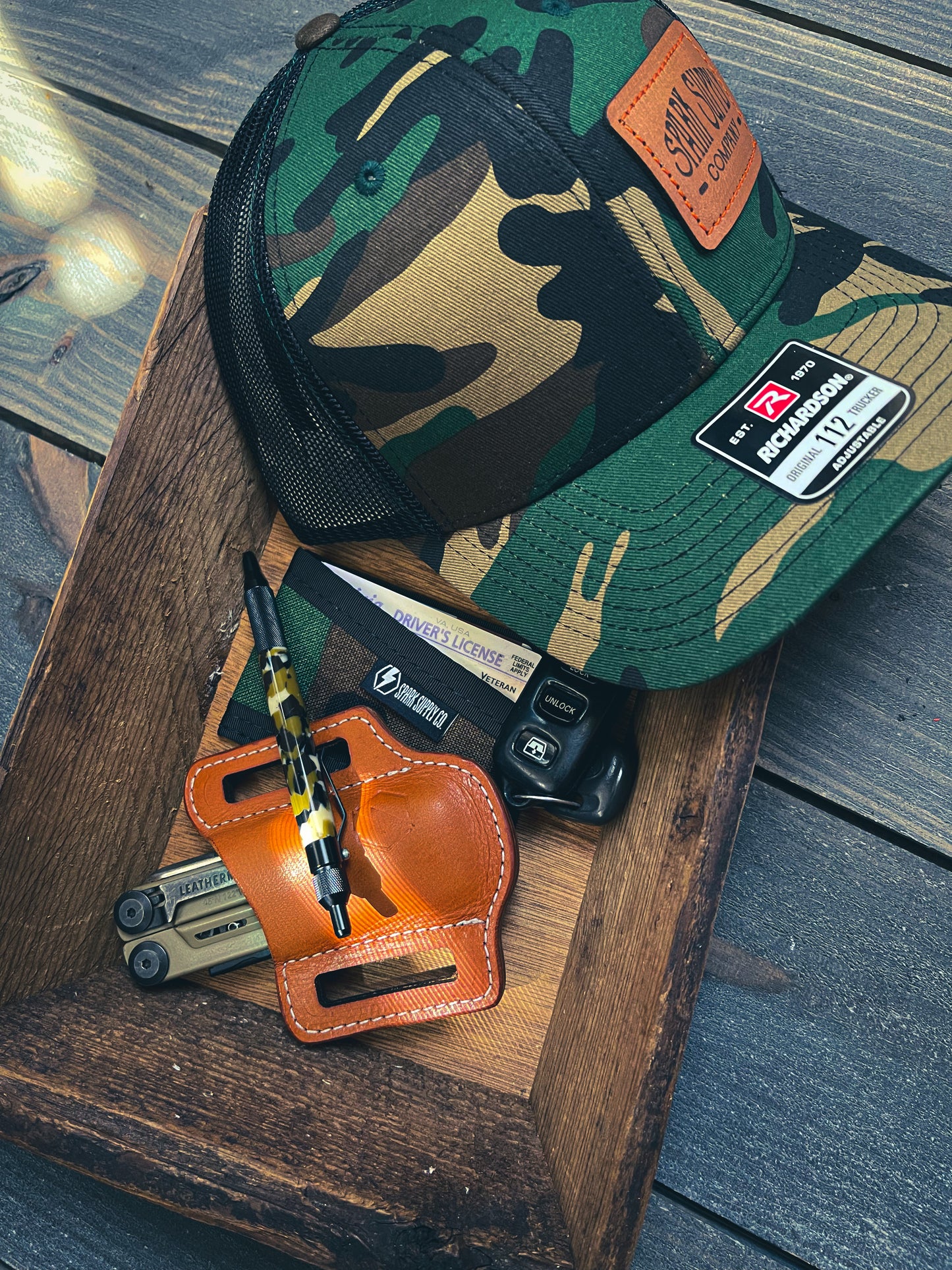 Woodland Camo SnapBack Hat